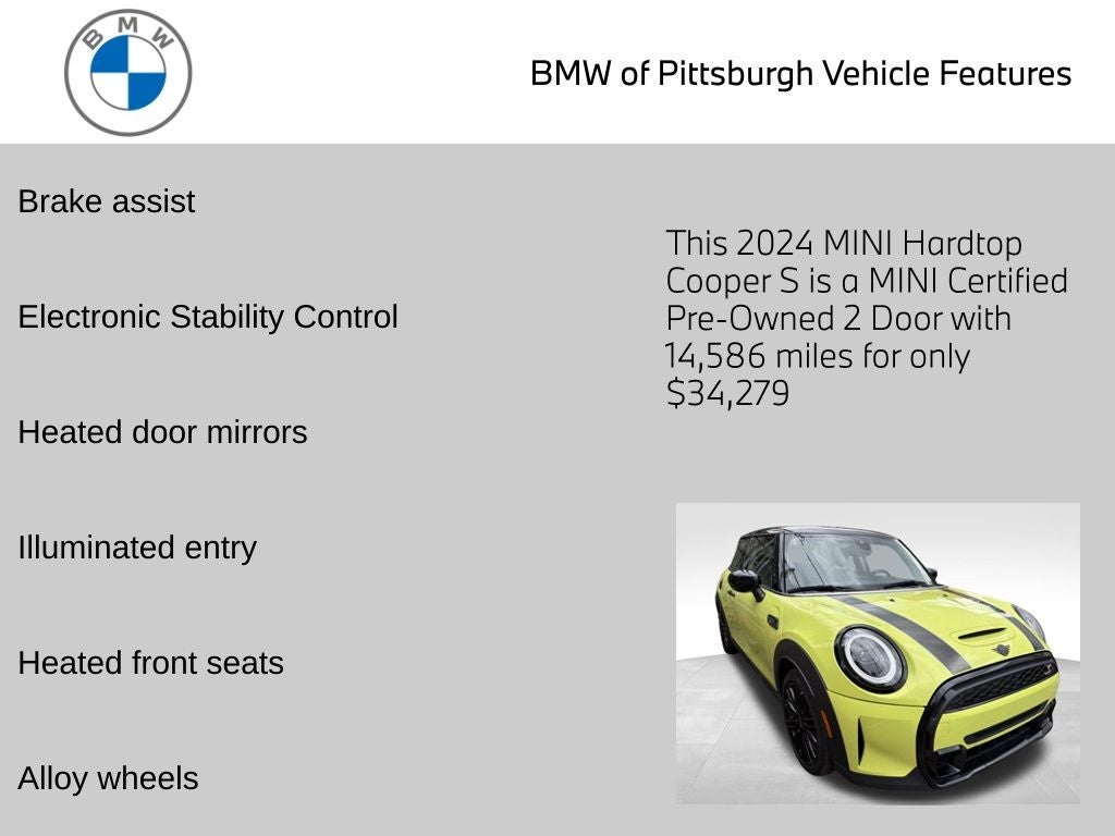 2024 MINI Cooper S Signature