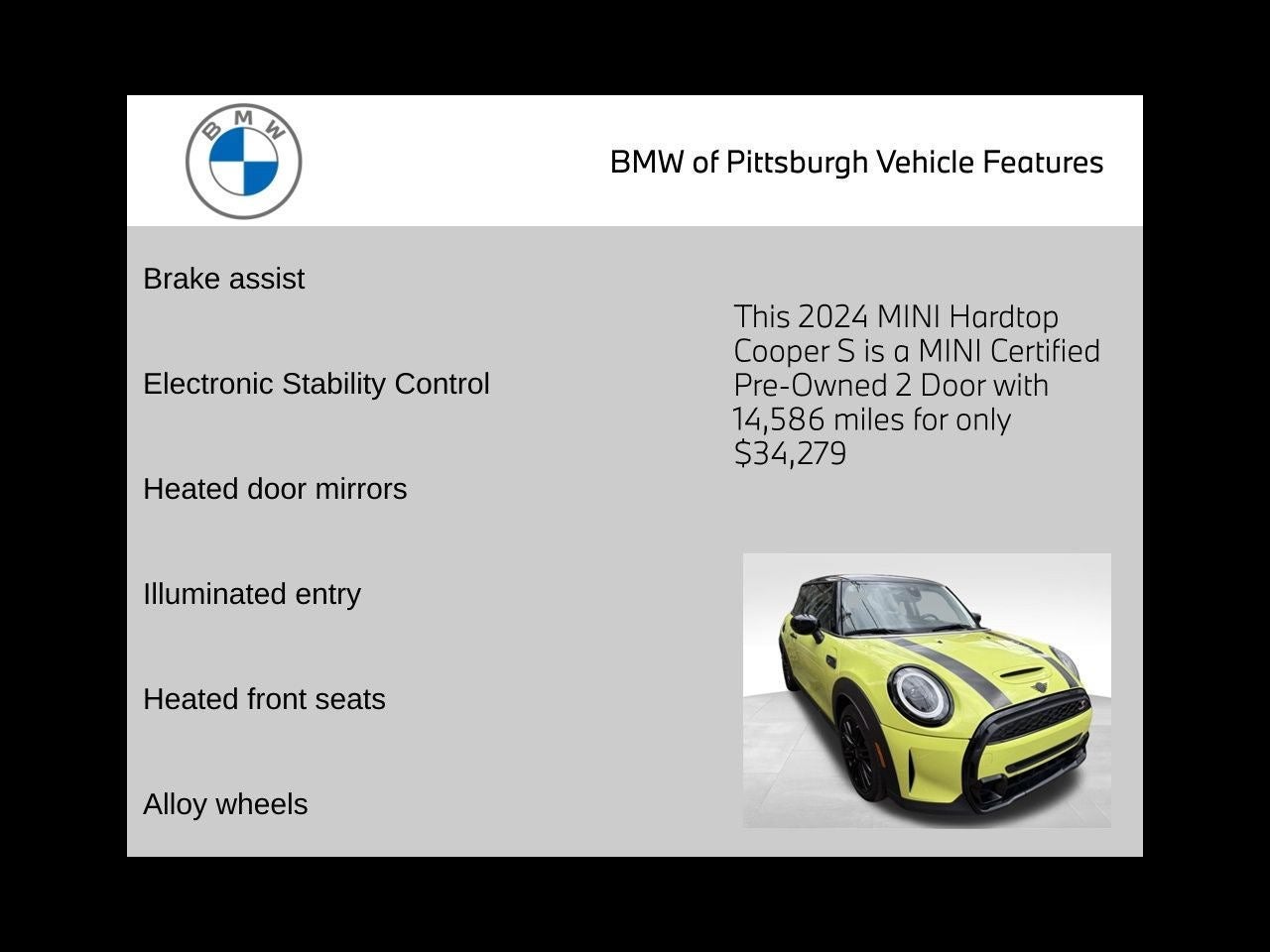 2024 MINI Cooper S Signature
