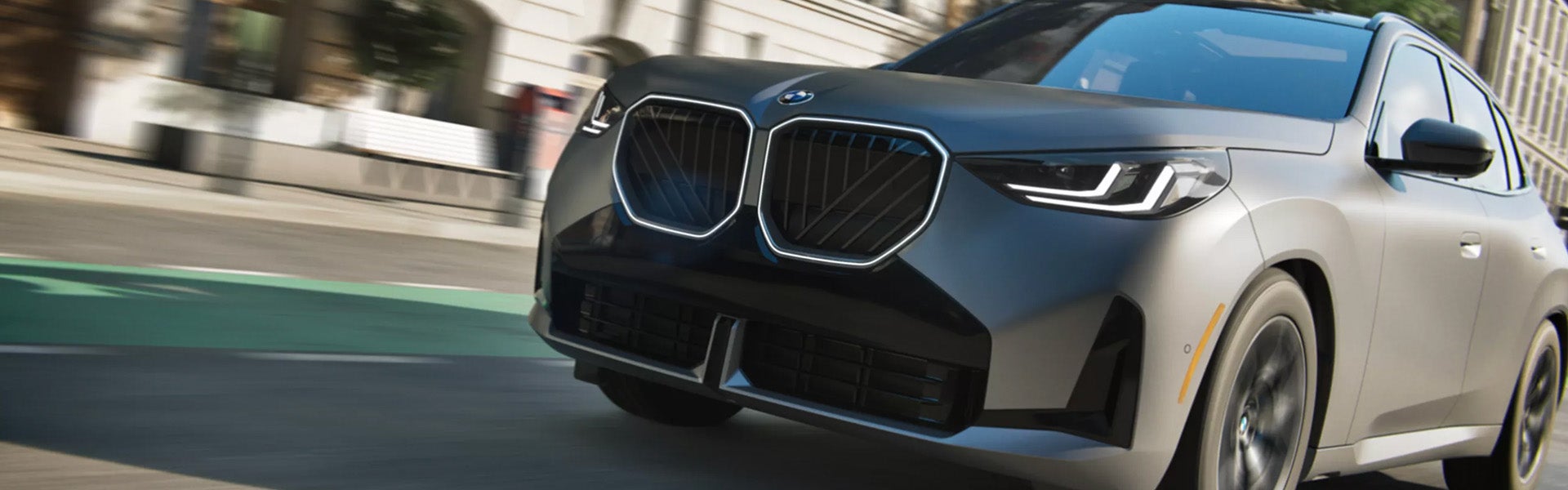 BMW X3 on the road
