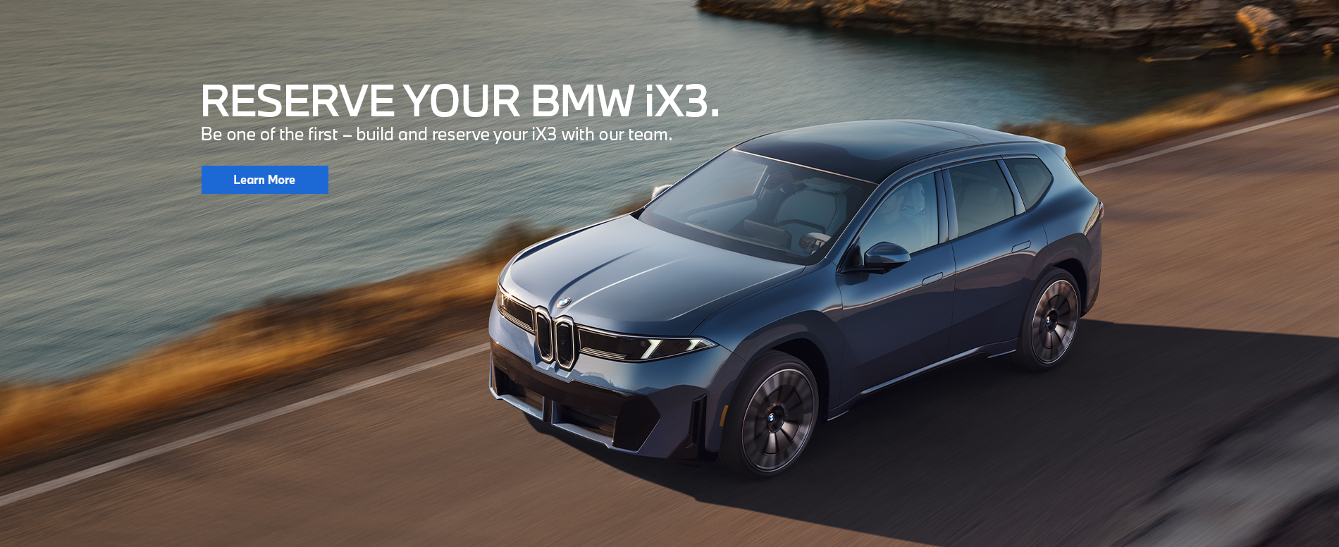 Reserve Your BMW iX3 at BMW of Pittsburgh in Pittsburgh PA